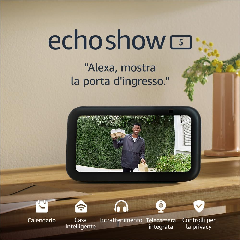 Scopri il Nuovo Echo Show 5: Innovazione e Controllo